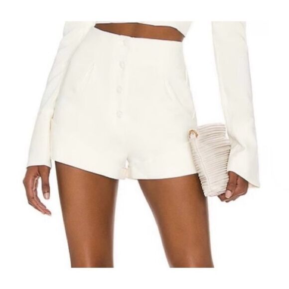 NWT CAMILA COEHLO Paulina Short in Ivory - Picture 1 of 7